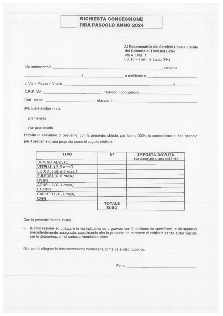 Comune di Trevi nel Lazio – Pagina 2 – Sito ufficiale del Comune di Trevi  nel Lazio